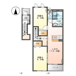 サンハイツの物件間取画像